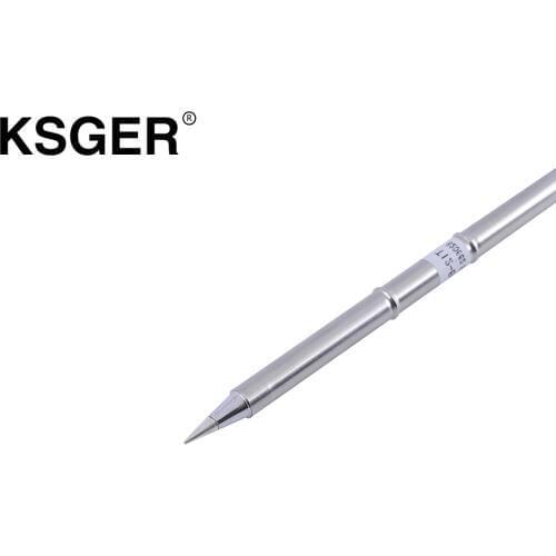 KSGER T12 Solder Soldering Iron Tips T12-BL T12-B T12-B2 Digital Welding Tools For Hakko T12 Soldering Station