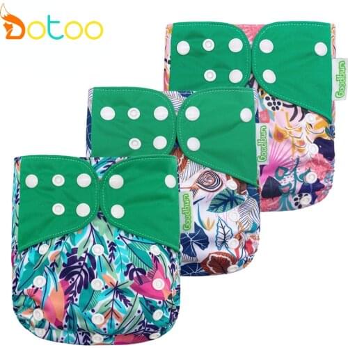 Dotoo 3pcs/set Washable Adjustable Breathable Mesh Pocket Diaper Double Gusset Summer Mesh Swim Cloth Nappy For 3-15KG Baby