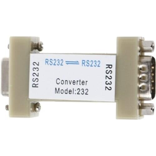 Port Powered RS232 To RS232 Serial Port Optic Electric Isolator Protect PC RS-232 Optical isolation com extension drive