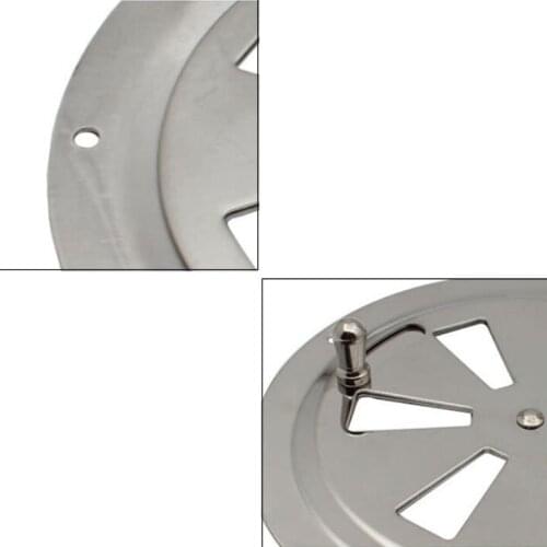 R3MD 316 Stainless Steel Boat Air Vent Louver Cabin Anti-corrosion Ventilation Plate Suitable for Boat Marine Yacht