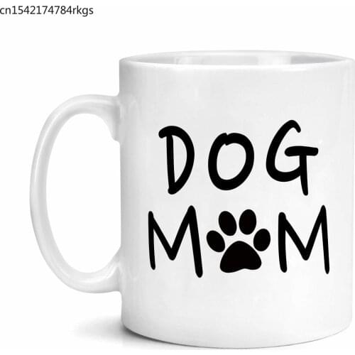 Dog Mom Mum Mug Pet Owner Dogs Lover Gift Tea Coffee Cup