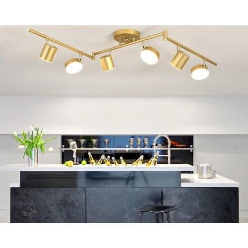 Nordic bar type simple personality LED lamp office ceiling lamp coffee room meeting room dining room ceiling lamp