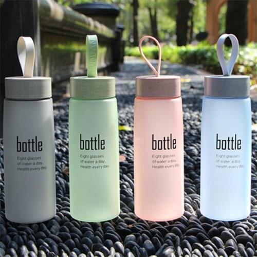 Handy Gift Cup Fashion Glass Handle Cup Bert Student Portable Creative Korean Style Tea Cup Glass Water Bottle