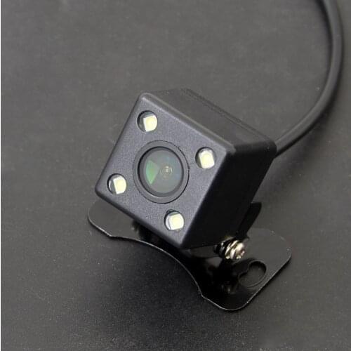 The Universal Rear View Parking Camera Assistance Rear Cameras CCD 4 LED Night Vision Water resistance Black Reversing Monitor