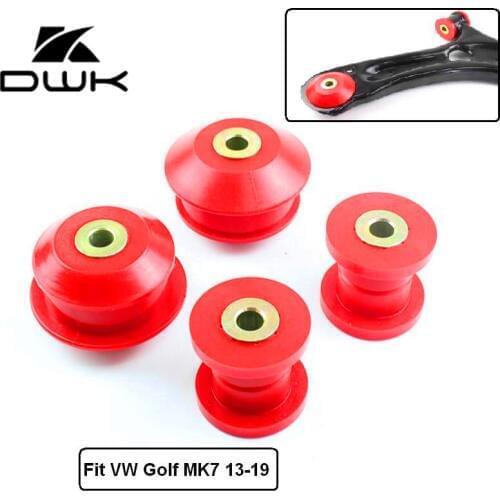 Polyurethane Front Control Arm Bushing Kits For VW Golf MK7 13-19