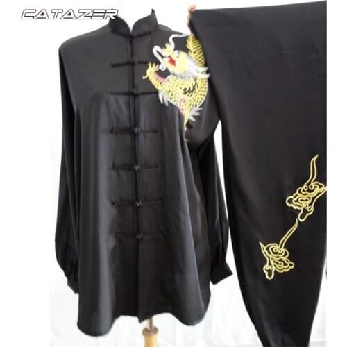 High Quality Embroidery Tai Chi Uniform Wudang Taoist Kung Fu Suit Wing Chun Clothes Custom Tailor Need Your Measurements