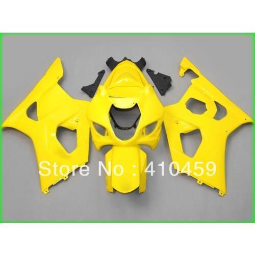 Top-quality Fairing kit for SUZUKI GSXR1000 GSX-R1000 GSXR 1000 K3 03 04 2003 2004 famous yellow ABS Fairings set SM27
