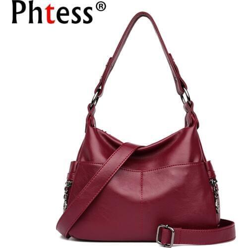 2019 Women Leather Handbags High Quality Crossbody Bags For Women Sac a Main Ladies Hand Bag Bolsa Female Shoulder Bags Vintage