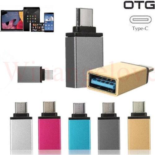 100pcs USB Male to USB Type C USB 3.1 OTG Female Data Adapter for Oneplus 2 for LG for Nexus 5X for HUAWEI