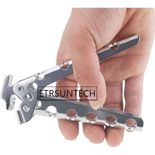 50pcs Camping Pot Pan Gripper Handle Portable Aluminum Alloy Outdoor Picnic Cookware Bowl Pot Gripper Clamp