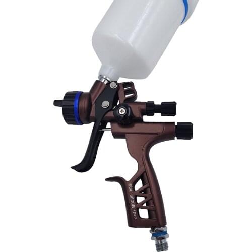 600ML HVLP Spray Gun High-performance Car Top Paint Spray Gun 1.3mm Nozzle Gravity Pneumatic Paint Sprayer Car Auto Repair Tool