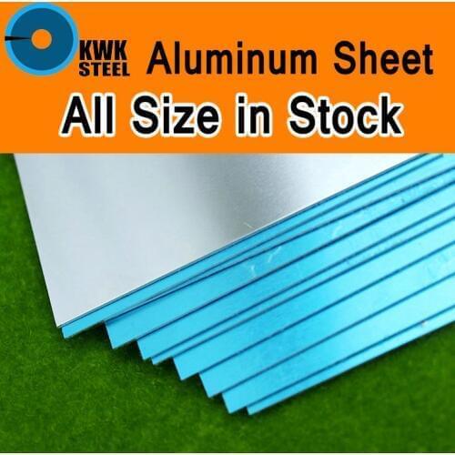 Aluminum Sheet AL 1060 Pure Aluminium Plate DIY Material Model Parts Car Frame Metal for Vehicles Boat Construction Soft Easy