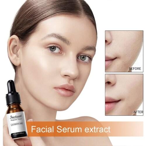 10ML Shrink Pores Serum Pore Instant Perfection Serum Tightens Refining Moisturizing Whitening Serum Anti-aging Facial Essence