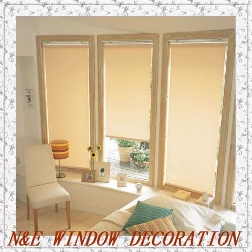 Free shipping beautiful roller blinds 100% blackout with customized size high- quality livingroom/office window blinds