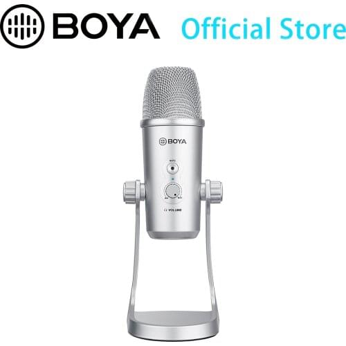 BOYA BY-PM700SP Condenser USB Microphone with Flexible Polar Pattern for iOS Windows and Mac Podcast Music Recording Conference