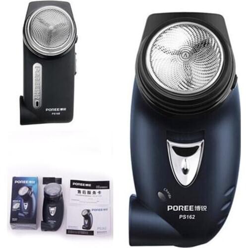 POREE PS162/PS168 One Blade Electric Shaver Razor For Men Built-in Battery Rechargeable Beard Trimmer Barber Shaving Machine