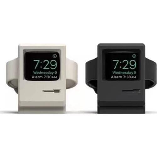 Black/Sliver Stand Holder Charge Dock Station for Apple Watch iWatch Series 2/1 38mm 42mm Compact Charging Dock Station