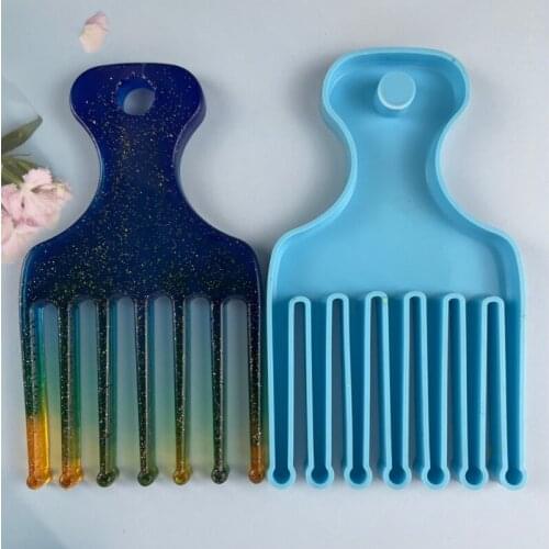 DIY Crafts Jewelry Casting Tools Handcraft Epoxy Resin Mold Comb Silicone Mould