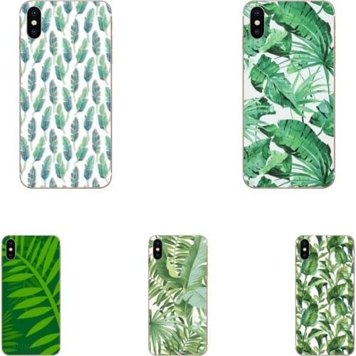 Amazing Green Jungle Palm Leaves For Samsung Galaxy A51 A71 A81 A91 A50 A50S A40 A40S A30 A30S A20S A20E A20 A10S A10