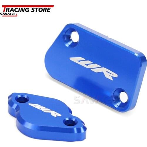 Front Rear Brake Reservoir Cover For YAMAHA WR 250F 450F WR250F WR450F 2017-2021 Motorcycle Accessories CNC Oil Fluid Parts Cap