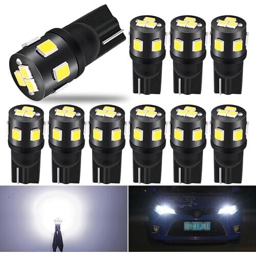 T10 W5W LED Bulb Auto Car Parking Clearance Interior Light Bulb for Nissan Qashqai J10 J11 Note Tiida x trail T31 T32 Juke Leaf