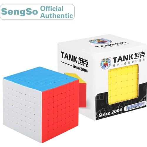 ShengShou Tank 8x8x8 Magic Cube 8x8 Cubo Magico Professional Neo Speed Cube Puzzle Antistress Toys For Children
