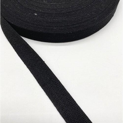 New 10mm 20mm 100% Cotton Ribbon Hserringbone Ribbon Hair Bow Party Christmas Wedding DIY Sewing Crafts #10