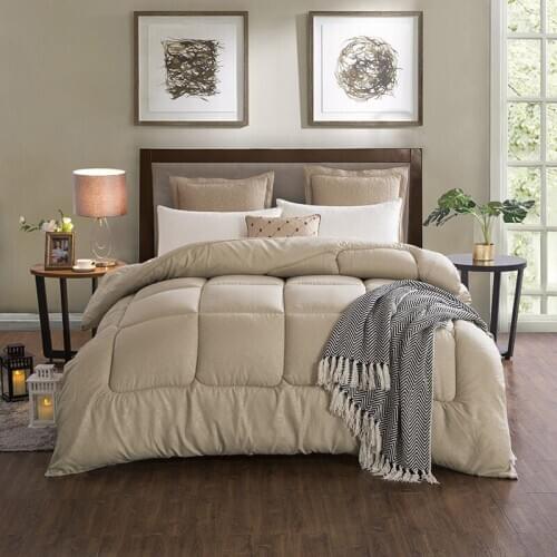 Renteng -- goose down duvet, winter bedspread, king-size bed and king-size bed, 100% warm winter quilt
