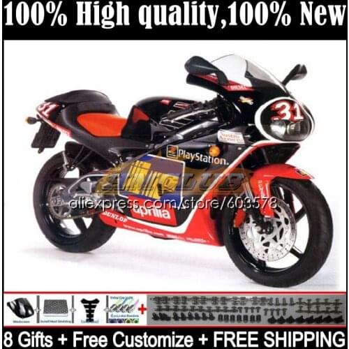 RS125R For Aprilia RS 125 RS4 RS-125 RS125 99 01 02 03 04 05 52CL.21 RSV125 R 1999 2000 2001 2002 2003 2005 Fairing Gloss black