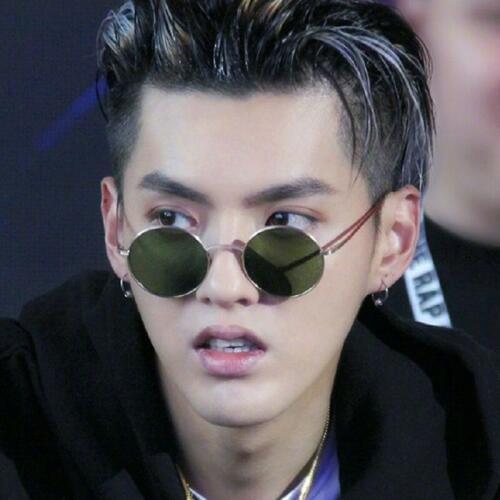 New Vintage Small Round Polarized Sunglasses Men Fashion Metal Frame Green Mirror Anti-Reflective Women Sun Glasses Uv400