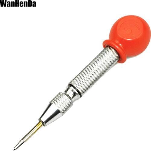 Drill Automatic Center Punch Metal Glass Breaker Spring Marker Drill Bit Tools Starting Holes Fast Drilling