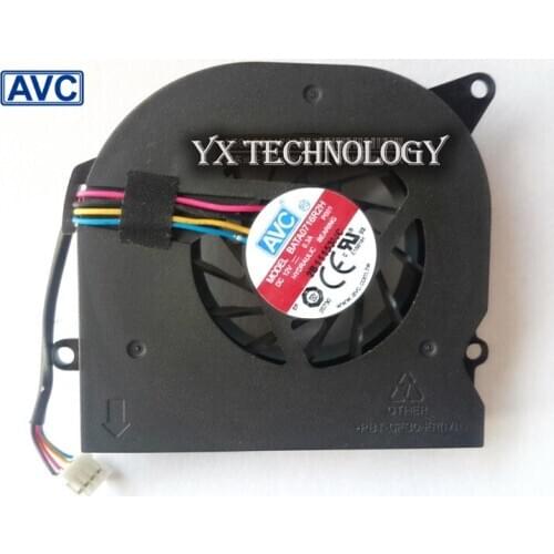10pcs Laptop fan AVC BATA0716R2H 12V 0.3A notebook fan