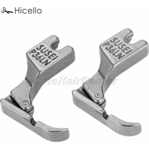 2/5 PCS P36LN Industrial Sewing Machine Foot Left Hole Steel 3.3cm*3.1cm*0.6cm Good Quality DIY Sewing tool Hicello