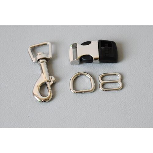 50 Pcs quick-release buckle 15mm diy pet supplies dog collars