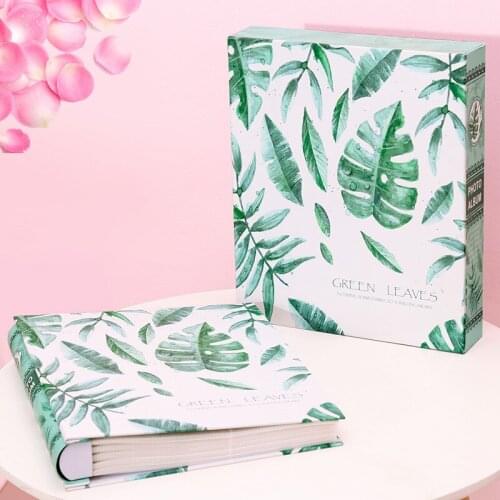 4D Large 6-inch Family Photo Album 200 Album Pages Baby Scrapbook DIY Insert Flush Mount Album Scrapbook Photo Albums WY80505