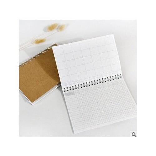 A5 timetable daily planner Time Management Manual Weekly Planner monthly planner manual kraft paper cover budget planner