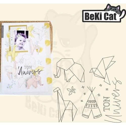 French friendships Clear Stamps for DIY Scrapbooking/Card Making Fun Decoration Supplies