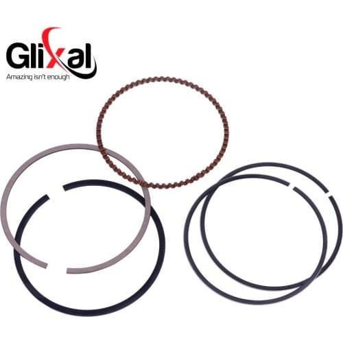 Glixal 157QMJ 160cc GY6 Scooter 58.5mm Piston Ring Set Banzer Romet Barton Znen Peace SUNL ABM VENTA STELS Moped ATV Go Kart