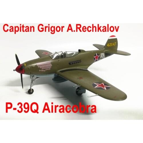 Easy Model 36322 1/72 P-39Q Ukraine Front Letchkarov Mod.1944 Aircraft Model TH07392-SMT2
