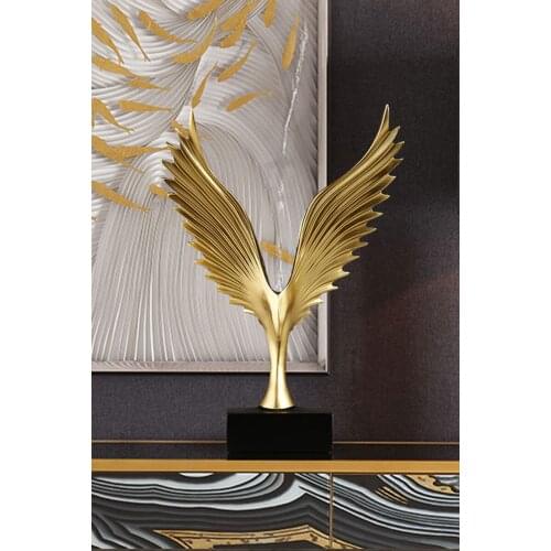 Mirs spread their wings Eagle Ornaments Creative Home accessories Resin Sculpture Statue Artwork Porch Light luxury style