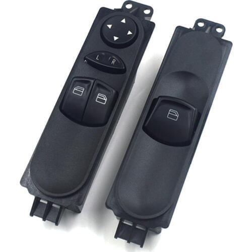 Front Left Master Window Switch for Mercedes-Benz Sprinter W906 VW Crafter 30-35 30-50 A906 545 1213 9065451213 A9065451213