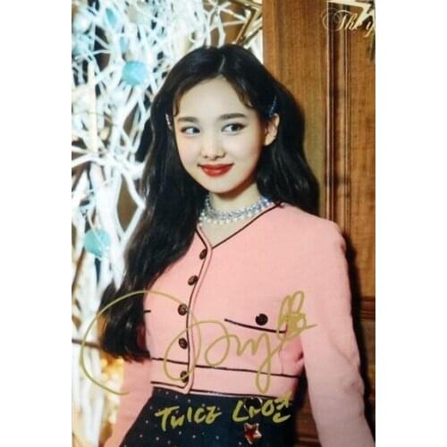 Signed TWICE Lim Na Yeon autographed photo The Year of Yes 5*7 freeshipping 122018B