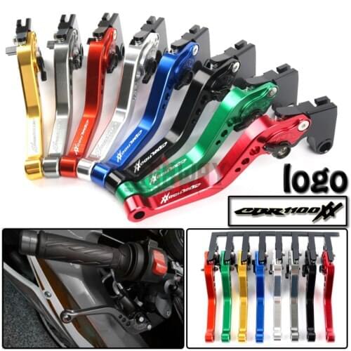 Motorcycle Adjustable Short CNC Aluminum Brake Clutch Lever for Honda CBR1100XX BLACKBIRD 97-07 VFR800 98-01 ST1300 2007-2013