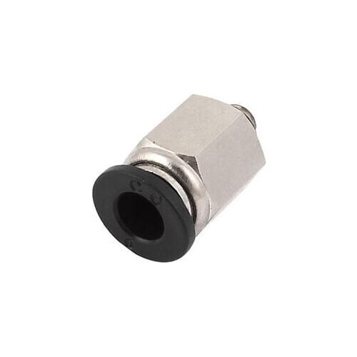 M5 Thread to 6mm Hole Tube Air Pneumatic Quick Connector Joint Fitting