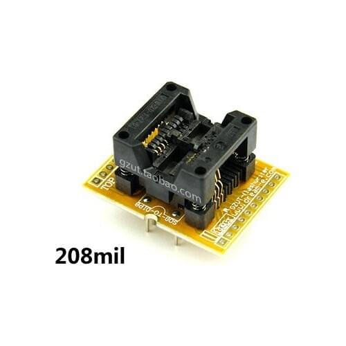 Wide Body SOP8 to DIP8 Burning Adapter Test Seat Bounce Seat