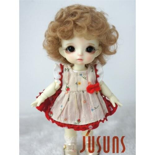 JD574 1/8 New Arrival Lovely Mohair BJD doll wigs Suit for Size 5-6inch Doll Wholesale Top doll accessories