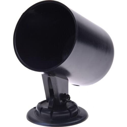 2in/52mm Auto Car Gauge Meter Pod Holder Cup Mount for Car Motor Truck Gauge Black