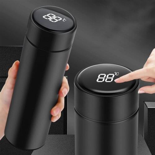 Water Bottle Intelligent Stainless Steel Thermos Bottle Cup Temperature Display Vacuum Flasks Travel Car Soup Coffee Mug Thermos