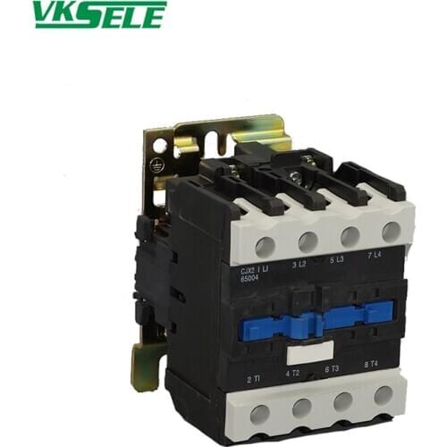 CJX2-95004 CJX2-95008 LC1-D95 95A 4 poles 4NO 2NO 2NC AC contactor magnetic