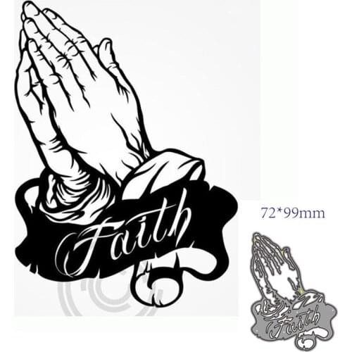 Metal cutting dies cut die mold prayer decoration Scrapbook paper craft knife mould blade punch stencils dies